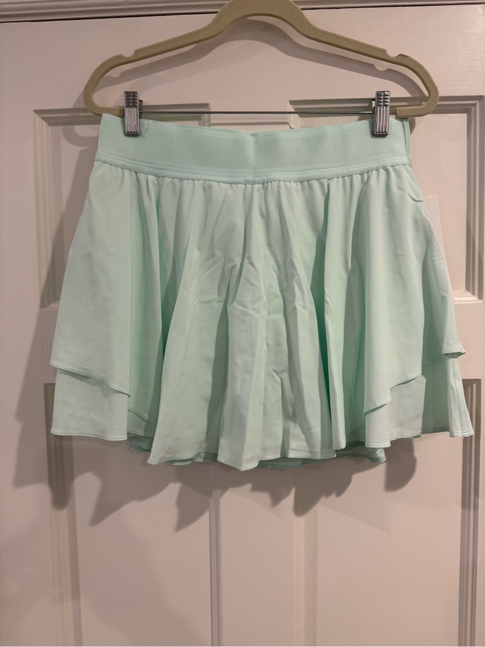lululemon athletica Mint Green Tiered Skater Skirt